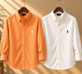 Men RL Polo Linen Cotton Shirts