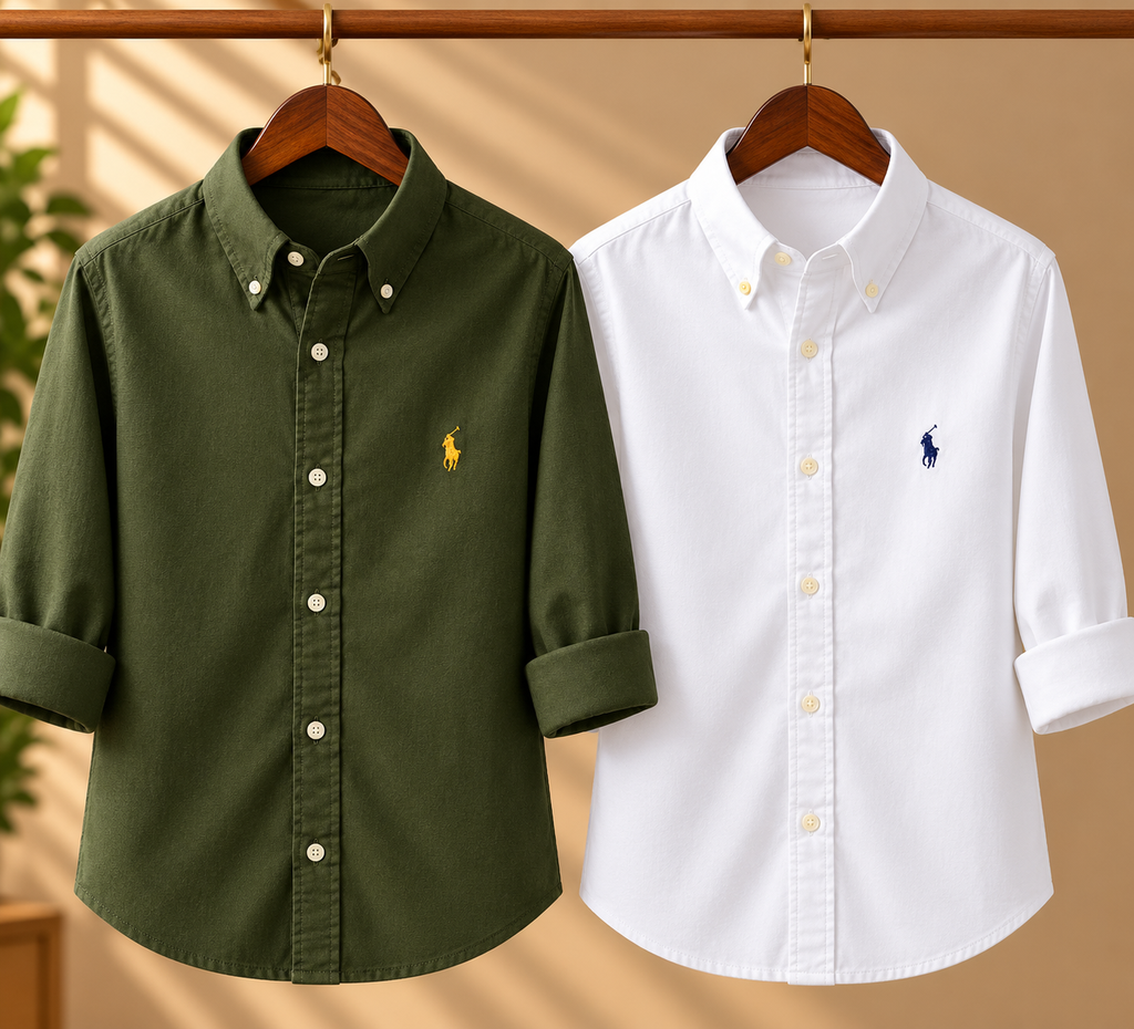 Men RL POLO Premium Oxford Shirts