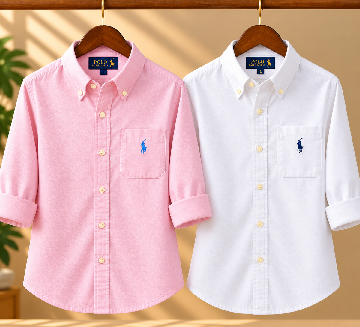 Men RL POLO Premium Oxford Shirts