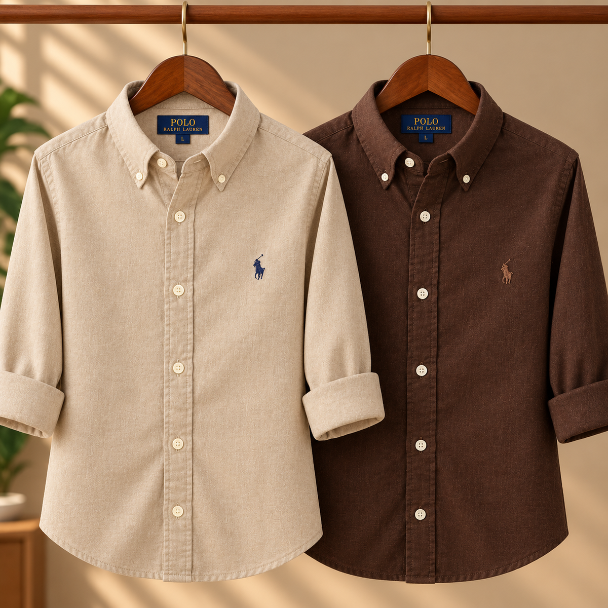 Men RL POLO Premium Oxford Shirts
